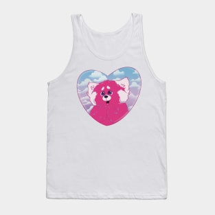 Lovely Red Panda Tank Top